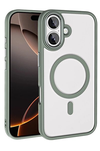 Khayra غطاء ماج سيف لهاتف ابل ايفون 17 - أزرق فاتح - (5796) - ESZAOC3124-7594