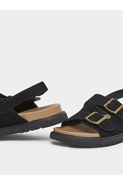 Styli Double Buckle Detail Sandals