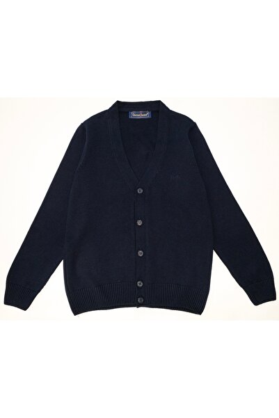 Doctor junior Erkek Çocuk Düğmeli Lacivert Okul Hırkası