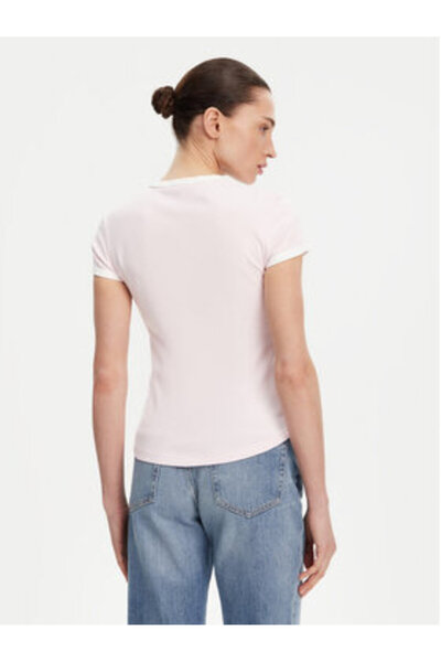 Tommy Hilfiger Women's T-Shirt WW0WW44581 Pink