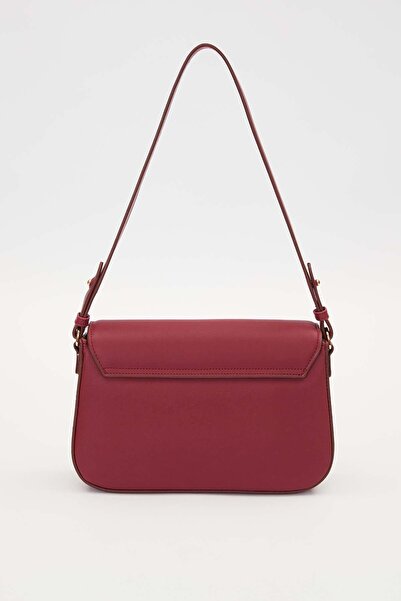 Levidor Burgundy Adjustable Strap Shoulder Bag