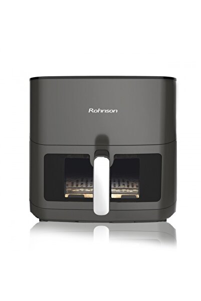 ROHNSON Hot air fryer R2868, 8 L, 2000 W, 60 min timer, 35-200°C, Digital panel,