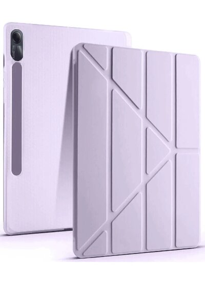 Khayra Xiaomi Redmi Pad Se Case Mars Tablet Case with Pen Holder - Light Purple-(5796) - Eszaoc9858-5676