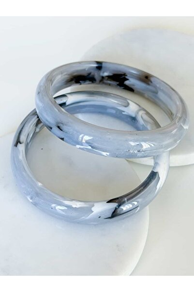 CHARMLUCKY 2-Piece Bone Bracelet