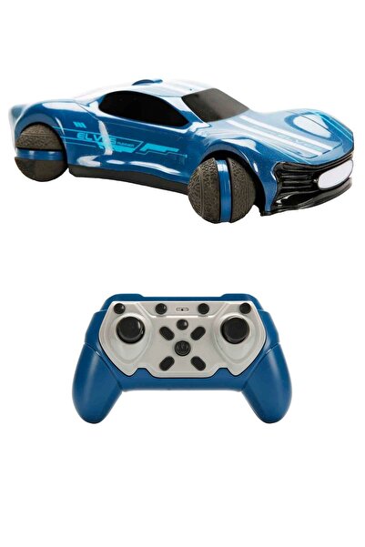 PopŞeker RC Drift Araba Mavi – 360° Dönüşlü, Işıklı ve USB Şarjlı