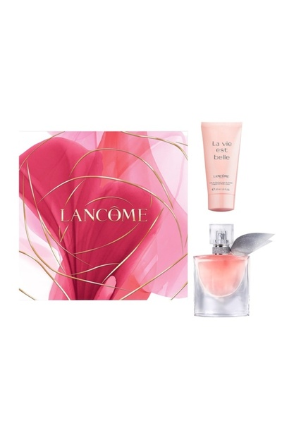 Lancome Set cadou La Vie Est Belle, femei, apa de parfum, 30 ml + lotiune de ...