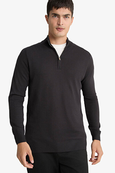DeFacto Anthracite Men's Sweater D0624Ax/Ar4