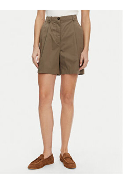 Tommy Hilfiger Women's Bermuda shorts WW0WW44764 Brown