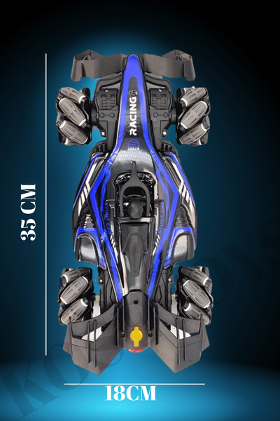 kosetoys Uzaktan Kumandalı Araba Şarjlı 4x4 Full Fonksiyon 2.4Ghz RC Yarış Rally Arabası