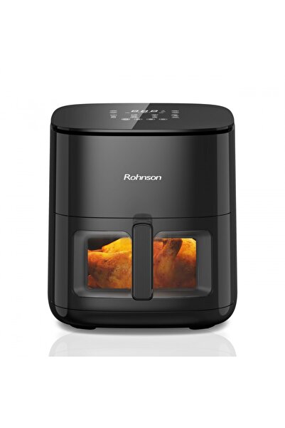 ROHNSON Friteuză cu aer cald R2877, 7L, 2300W, panou tactil digital cu LED