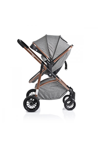 Cangaroo 3in1 convertible stroller Milan Grey