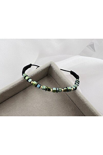 OEM Brățară cu iris, hematit și bilute din aur 14k - Reglabila