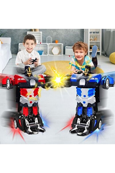 COOYA Cars Robot for Kids, Remote Control Car Robot Transformer Toy, Toys for Boys Girls