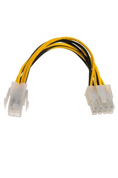 Leonpro كابل طاقة ATX 12V ذو 4 دبابيس إلى كابل طاقة ذو 8 دبابيس بطول 30 سم - KP-101