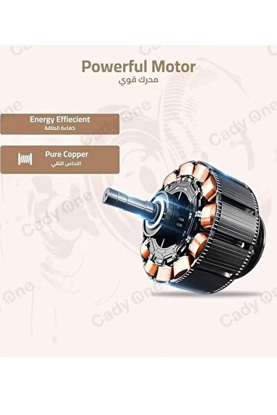 Cady One 45W high performance 5 blade standing fan with 3 speeds