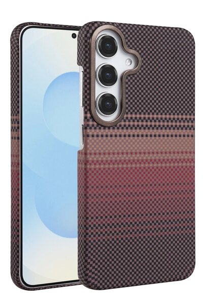 Fırsatkolik Art Galaxy S24 Fe Vega Magsafe Cover - Desert Titanium Lab