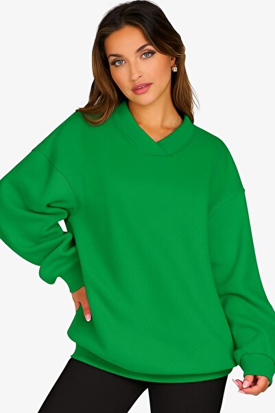 BENROMA سترة رياضية بياقة على شكل حرف V للجنسين