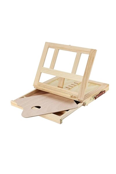KESNUP Portable 2-in-1 suitcase painting easel, Cream