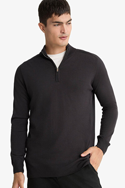DeFacto Anthracite Men's Sweater D0624Ax/Ar4