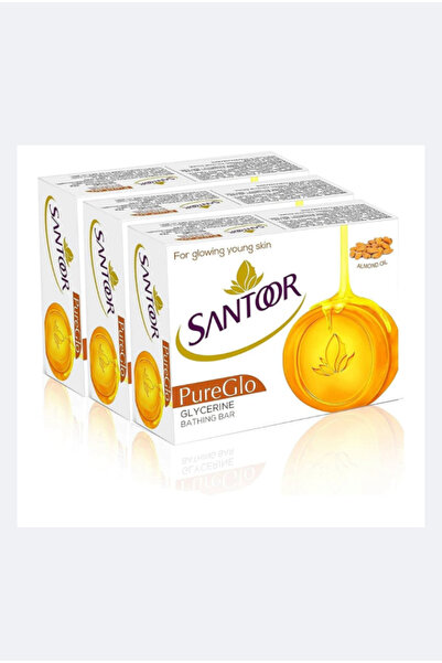 santoor Glycerin (Pureglo), 4 X 125 gm