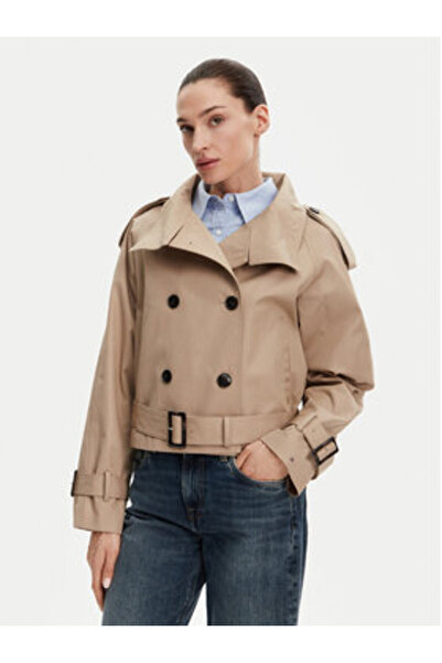 Tommy Hilfiger Women's Trench coat WW0WW43933 Beige