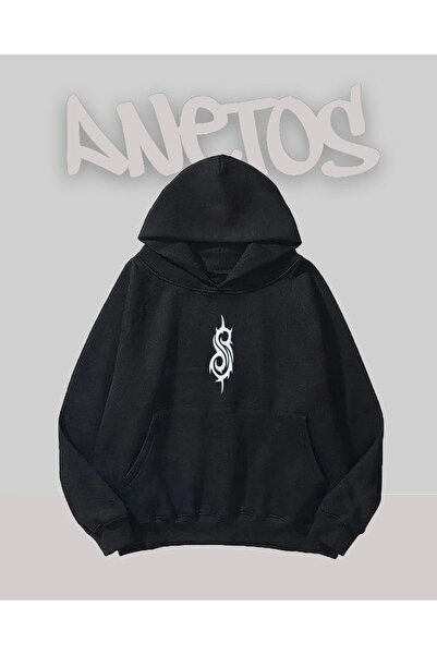 Anetos Myhem Design Black Front cu imprimeu Swea tricou