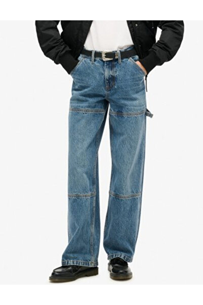 SUPERDRY blugi, albaștri