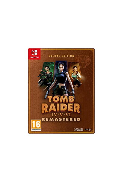 Aspyr Tomb Raider IV-VI Remastered بطولة لارا كروفت على Switch