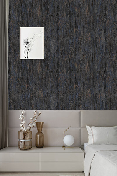 Golden DUVAR KAĞIDI-BORDÜR PROJE Serisi Altın/Gümüş Yaldızlı Natürel Renkli T...