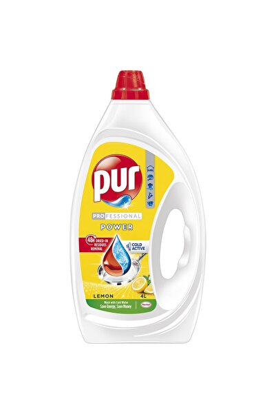 Pür Detergent Vază Pur Power Lemon, 4 litri