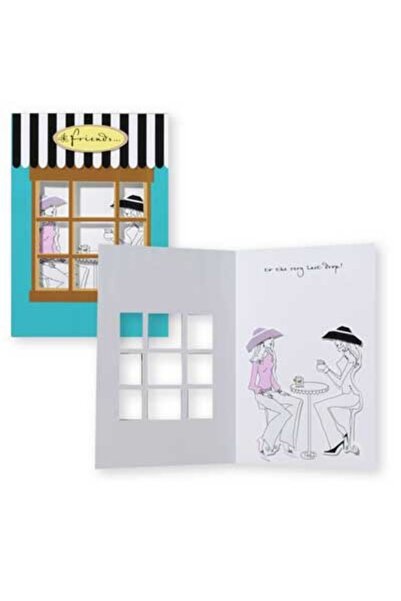 PopShots Felicitare 3D Trespanache Cafenea