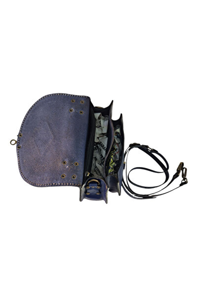 MelAlp Kadın Hakiki Deri El Omuz Çantası El İşçiliği Hanmade