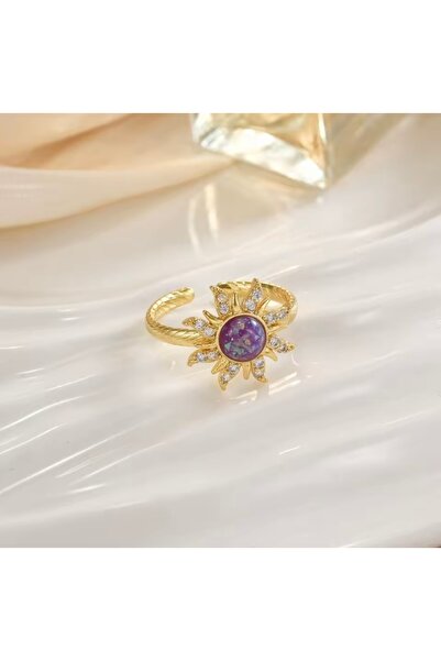 ArtBDesign Mor Güneş Yüzük