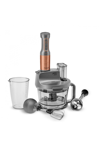 Karaca محضرة الطعام Galactic Bronze Mastermaid Prosteel بقدرة 2000 وات