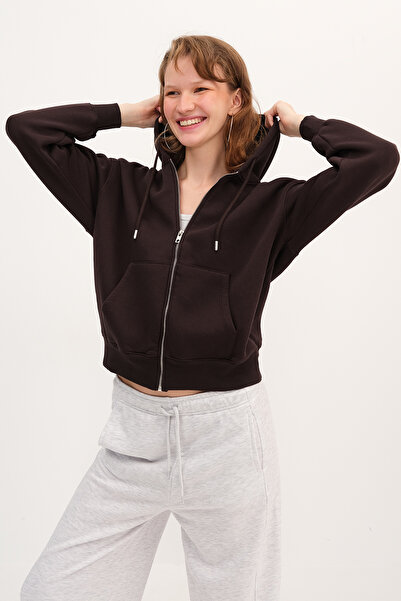 Addax Zippered Sweatshirt H9476-1
