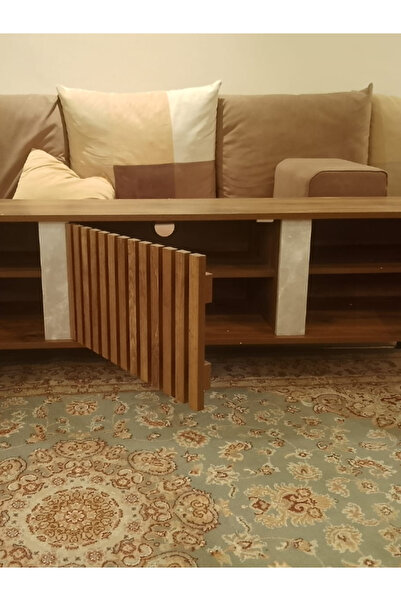 DEC9 Practical TV table with multiple storage spaces in different colors