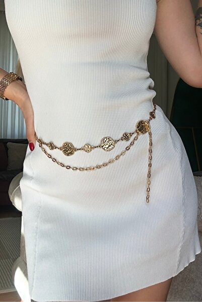 Cholyn Gold Zincir Kadın Kemeri