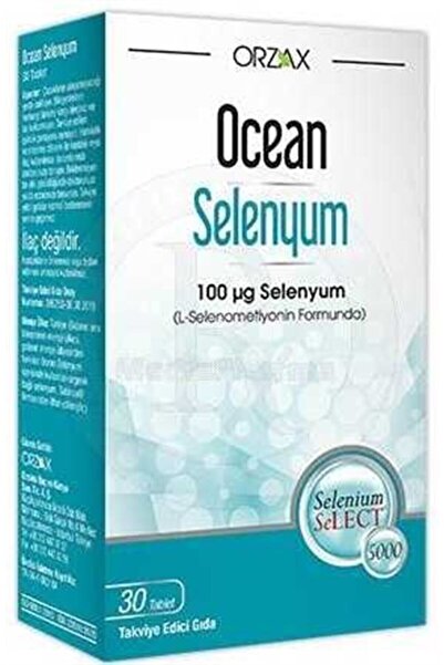 Ocean Selenyum 100 mcg 30 Tablet