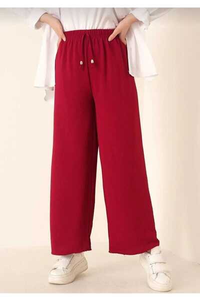 BEYAZTOPTAN Women's Aerobine Pants with Belt and Elastic Waist