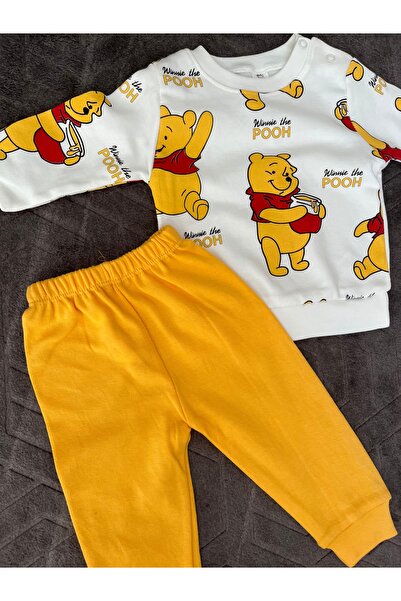 AKİ MODA KİDS ERKEK BEBEK %100 PAMUKLU ALT ÜST BEBEK TAKIMI