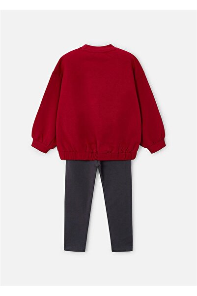 MAYORAL Girl's 2-Piece Top and Bottom Set Red 4720