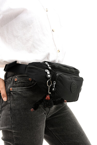 Çantaland Geantă unisex din material textil rezistent la apă, cu mai multe co...