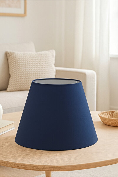 HOMİNG Navy Blue Lampshade Head 22 cm