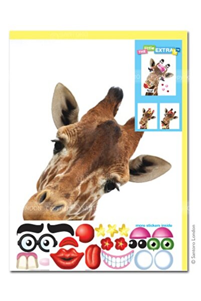 Santoro Felicitare amuzanta Little Extra Girafa