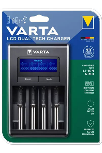 Varta Încărcător LCD cu tehnologie duală 57676