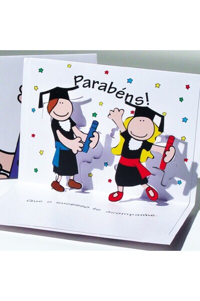 Origami Felicitare 3D tip Absolvire