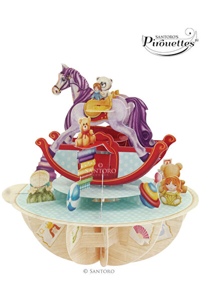 Santoro Felicitare 3D Pirouettes Calut balansoar