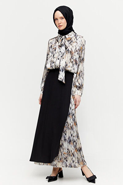 Setrms Fularlı Desenli İkili Takım