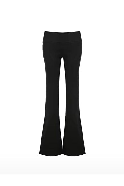 Gofeel Kadın Recly Günlük Konforlu Fit İspanyol Paça Pantolon