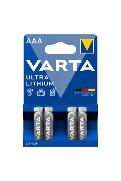 Varta Baterie litiu ultralitiu AAA R3 1.5v B4